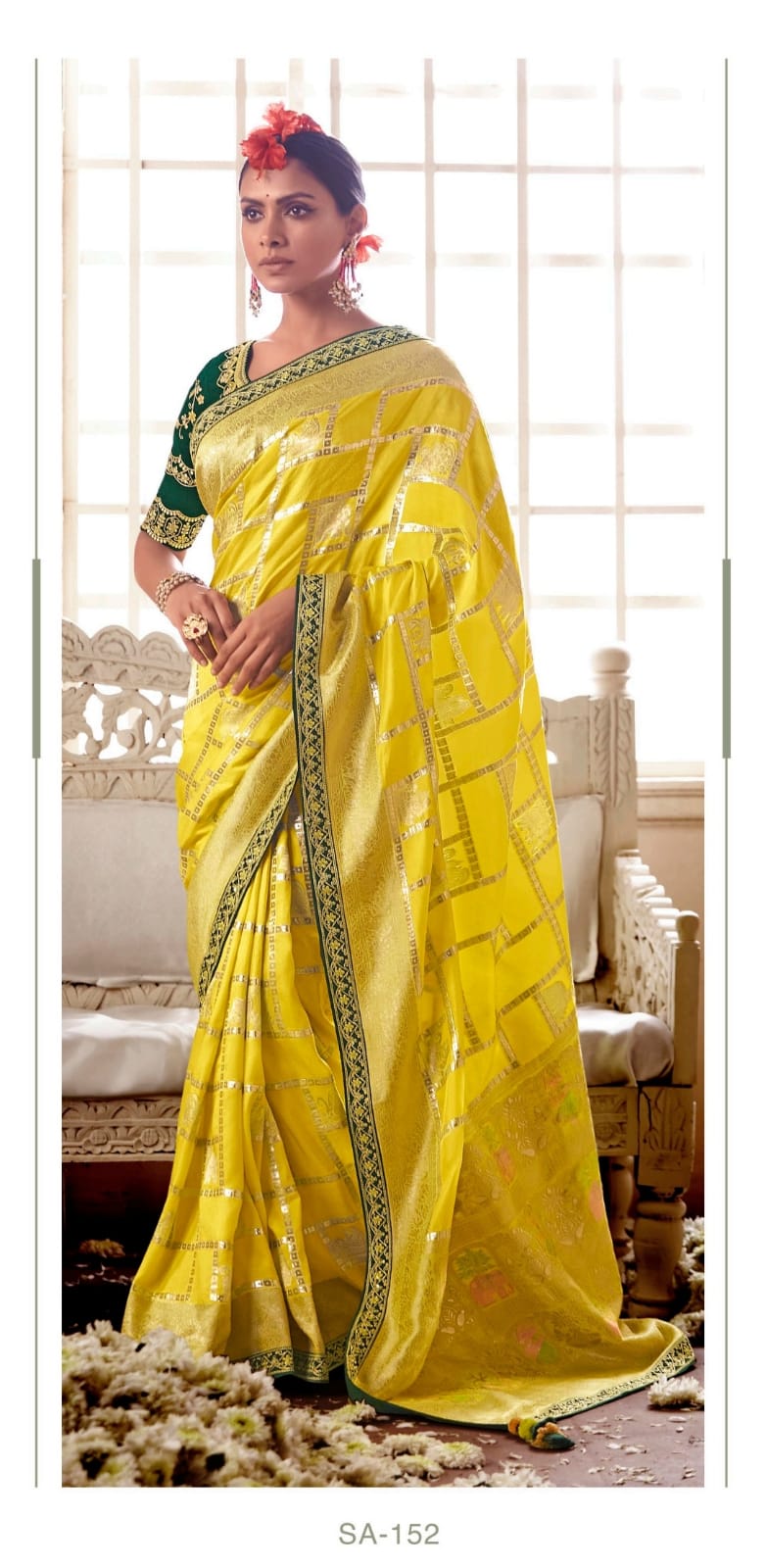 Kimora Sindhuri Meenakari Wholesale Wedding Wear SIlk Saree
